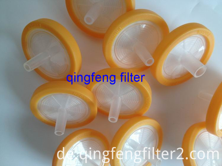 25 mm Hydrophile Pes-Membrananalyse 0,45 Mikron Spritzenfilter steril
